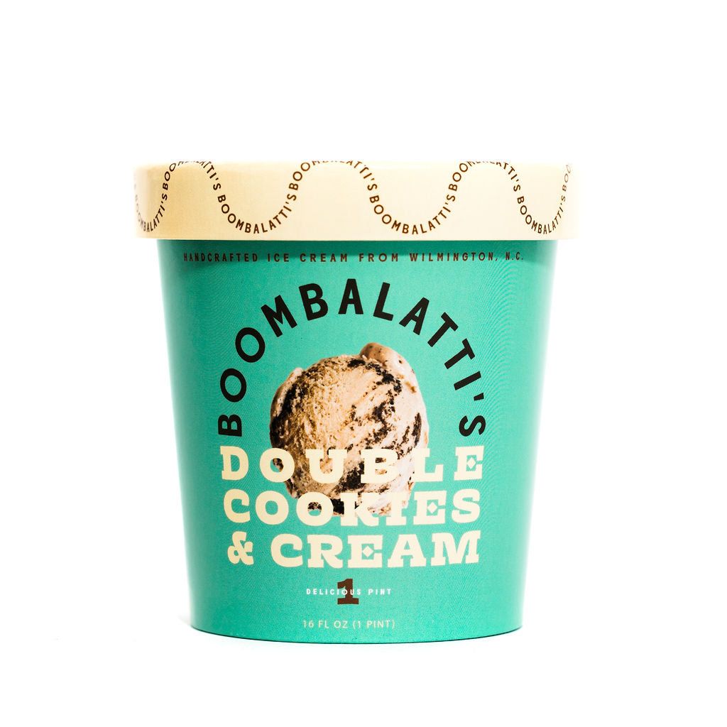 Boombalatti's Cookie Dough Ice Cream  One Delicious Pint – Boombalatti's  Homemade Ice Cream