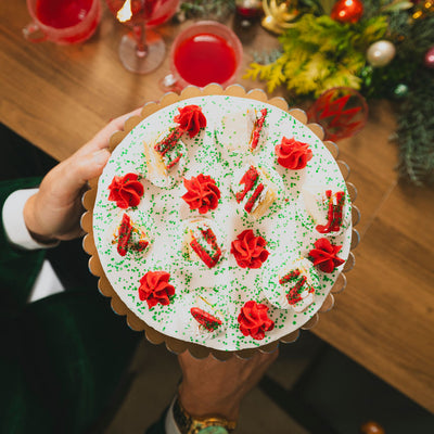 Christmas Tree Ice Cream Cake - Local Pickup Only