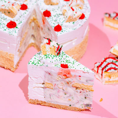 Christmas Tree Ice Cream Cake - Local Pickup Only