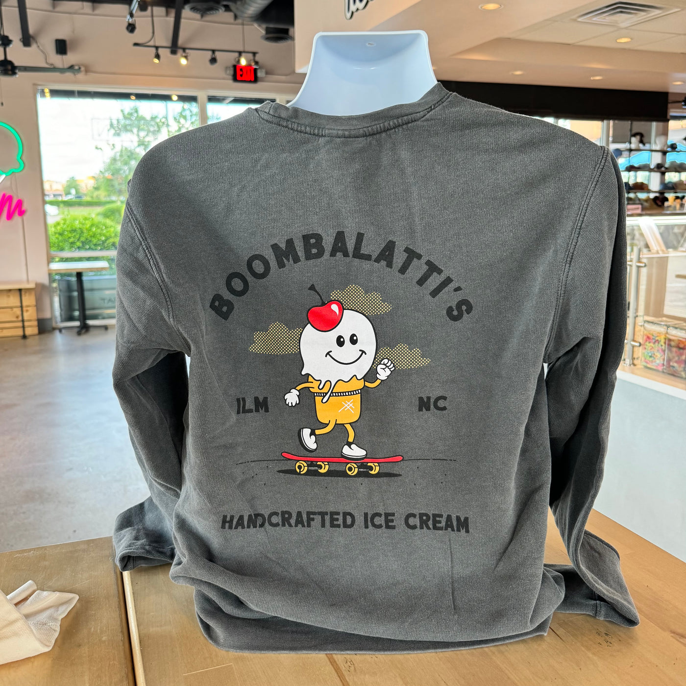 Skating Carl Lightweight Crewneck Sweatshirt