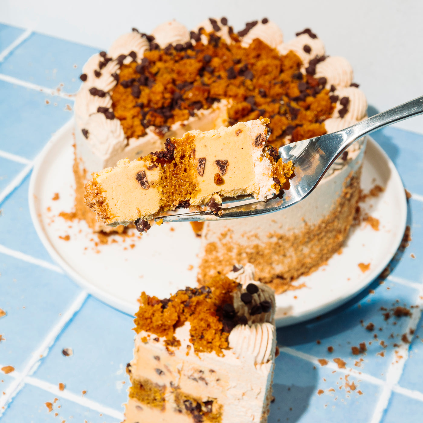 Pumpkin Chocolate Chip Ice Cream Cake - Local Pickup Only