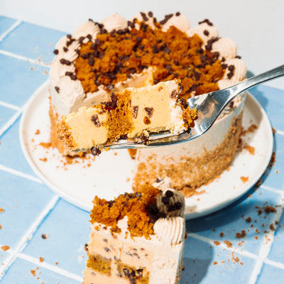 Pumpkin Chocolate Chip Ice Cream Cake - Local Pickup Only