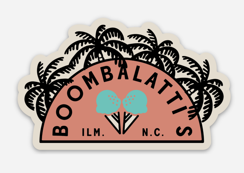 Boombalatti's Logo Sticker - Arete Graphix